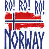 Nordic Ro ! Graphique du drapeau norvégien