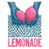 Lemonade Hands Blue Pink Retro