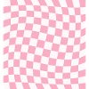 Warped Pink Checker Mosaic