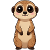 Meerkat Kawaii Gift