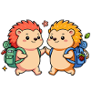 small hedgehogs