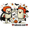 Fête sushi d’Halloween