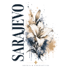 Fleurs florales d’aquarelle Sardio
