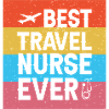 Beste Reisekrankenschwester Design Nurse