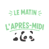 Matin Doux Après-Midi Léger Panda