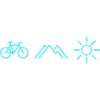 Bicycle Mountains Sun