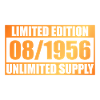 70th Anniversary Limited Edition - ꝏ Supply 08/1956
