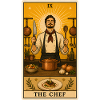 Cook | Kitchen Cooking Gastronomy Tarot