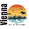 Vienna Sunset Skyline