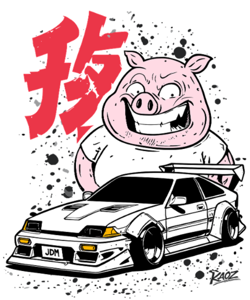 Pig Drift JP jdm Car