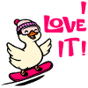 Goose Love Skiing