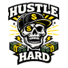 Hustle Hard Skull Money Mass