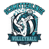 Butterflies Volleyball 2025 Logo Print