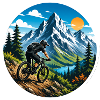 Mountain biking in the mountains