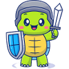 Brave Turtle Knight