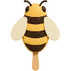 Une abeille douce comme une glace
