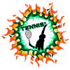Hoop Flames Tennis