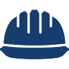 Sicherheitshelm-Icon-Konstruktion PSA-Vektor Ar
