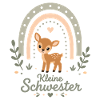 Boho Rehkitz | Niedliches Geschwisterdesign 