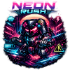 Neon Rush Neon-Ninja Roboter