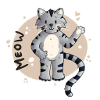 Kitten Meow Cartoon