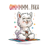Ommmmm Paka Yoga Alpaca Meditation