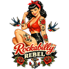 Rockabilly Rebel: Old School Tattoo Pin-Up