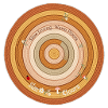 Concentric Heat Round Rug