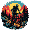 Cyclist Retro Look