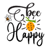 Bee Raspberry Botanical Aesthetic Design