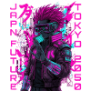 Neon Cyberpunk Vibe Warrior