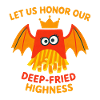 Majesty of fries with bat wings