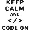 Code On: Keep Calm Meme