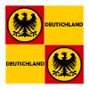 Deutschland Quadrat Wappen