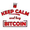 Keep Calm Bitcoin Print