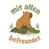 Capybara Alligator Freundschaft