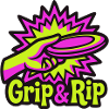 Disc Golf Grip Rip Illustration