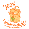 Completely Squeezed Out Juice Doodle