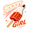 Rocket Girl Eispop Retro