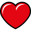 Herz / Herzchen (Liebe / Symbol / 3C)