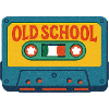 Old School Cassette Retro Tee