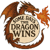 Drachenrundes Emblem