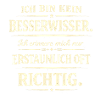 Ich bin kein Besserwisser