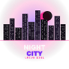Night City - Neon Urban Skyline