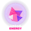 Urban Energy - Neon Geometric Pattern