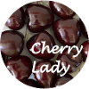 Cherry Lady Retro Fruit Design