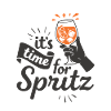 Spritz Cocktail Design – Logo Illustration