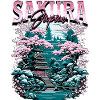 Sakura Japan Cherry Blossom Temple