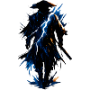 Blitzdrache Neon Schatten