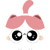 Bubblegum Eyes Cat